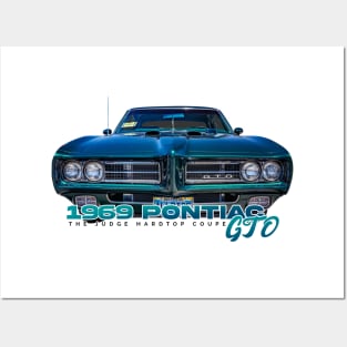 1969 Pontiac GTO The Judge Hardtop Coupe Posters and Art